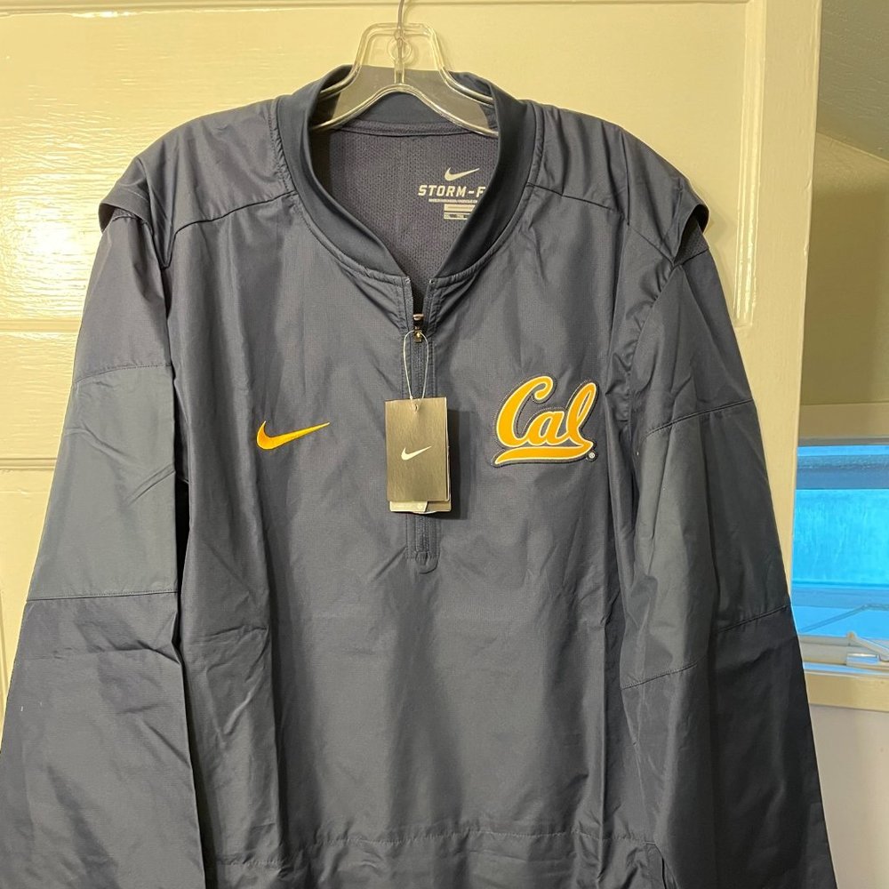 Nike Men's Cal Golden Bears 1/4 Zip Pullover NWT